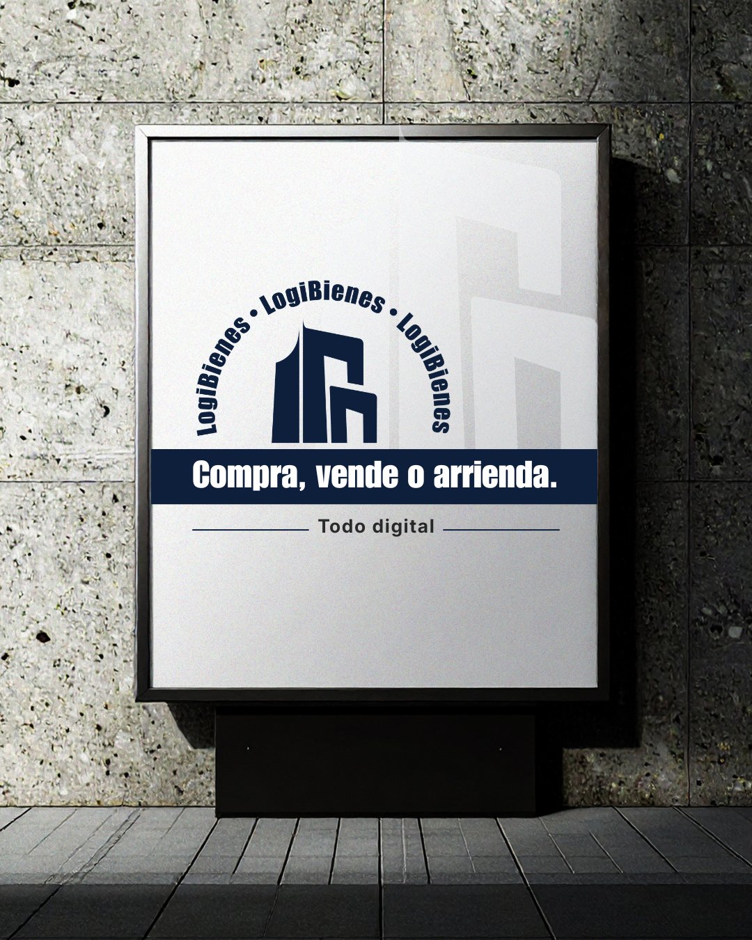 Valla publicitaria de LogiBienes
